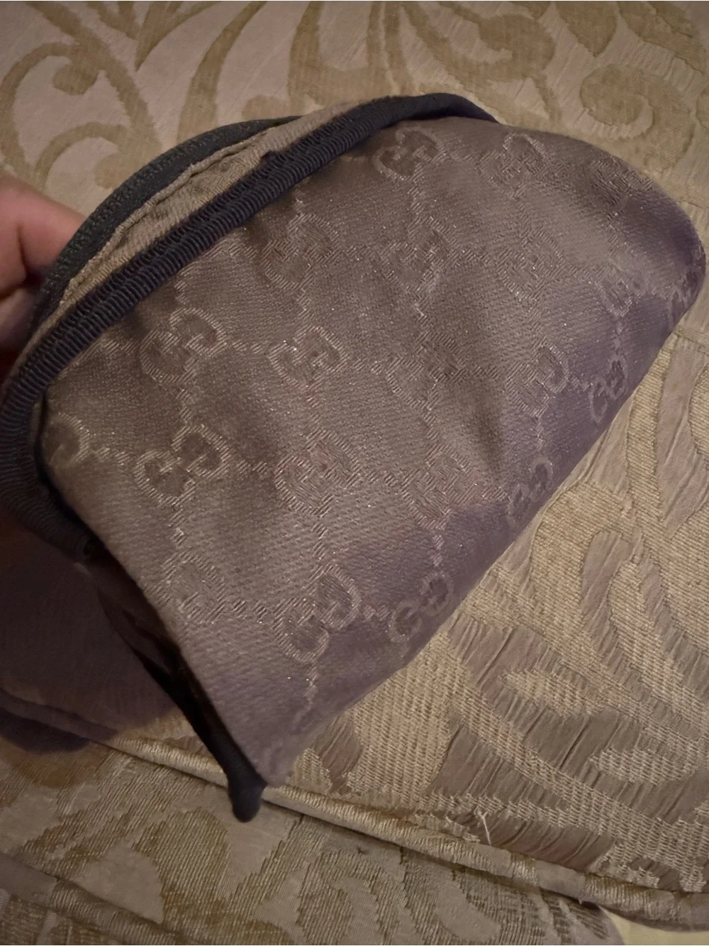 Vintage Gucci GG Canvas DressCosmetic Pouch - Model 138044 preloved